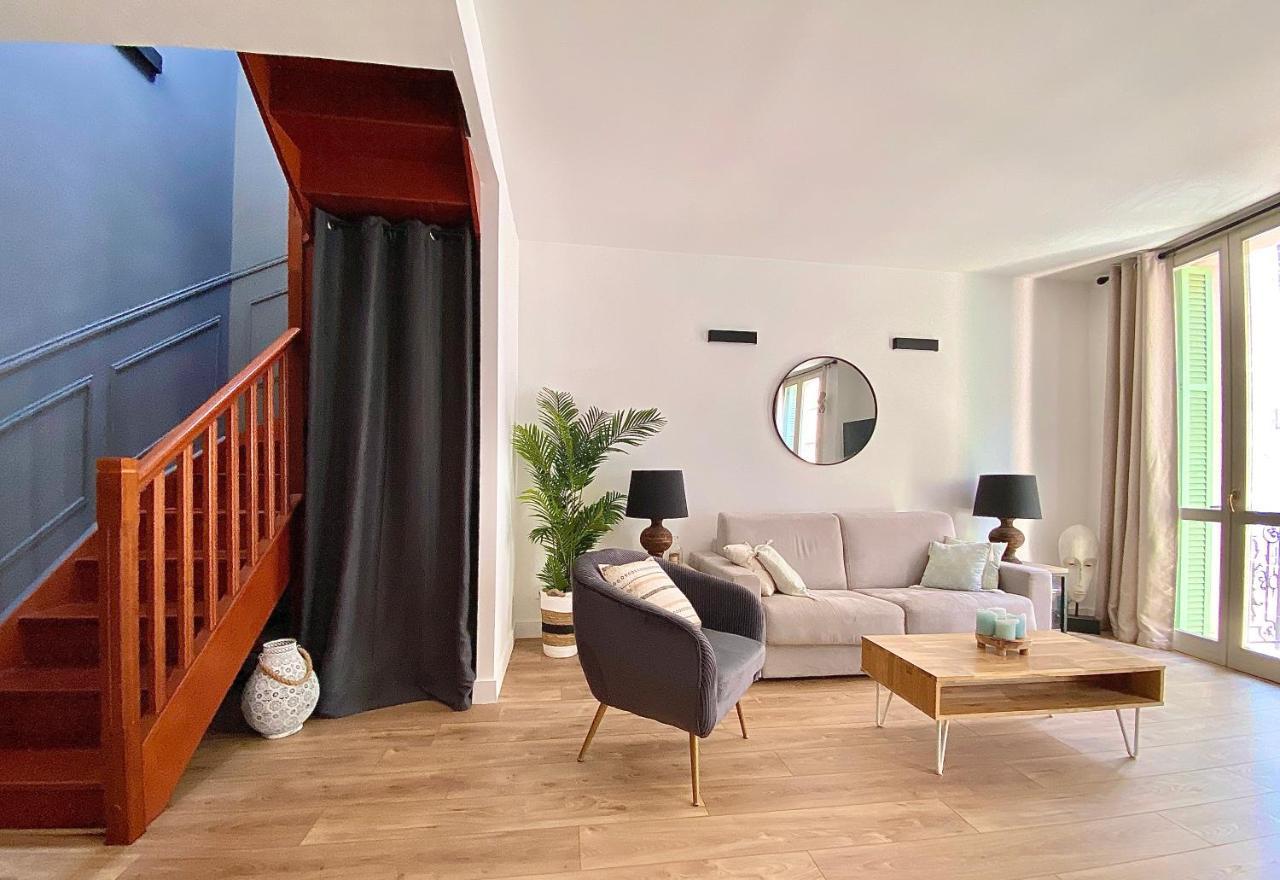 Bioves En Duplex-Climatisation-Centre Ville-Plage Menton Exterior foto
